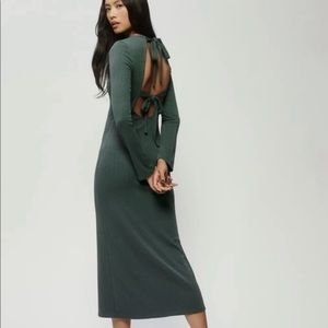 NWT Reformation Benedict Dress Juniper